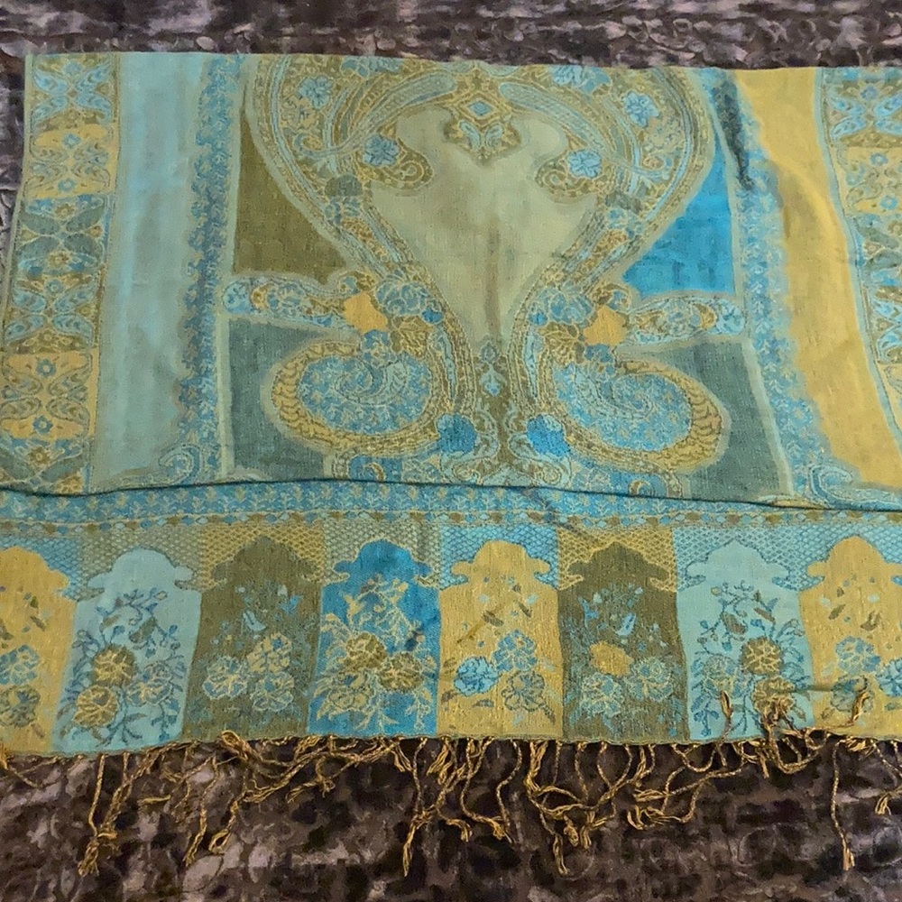 Bought in India silk scarf